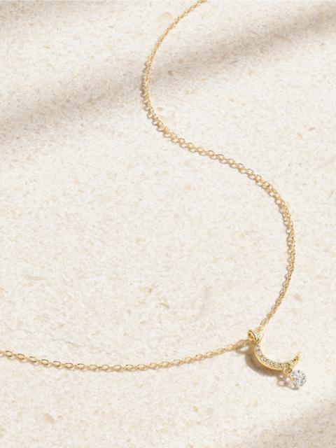 PERSÉE Séléné 18-karat Gold Diamond Necklace