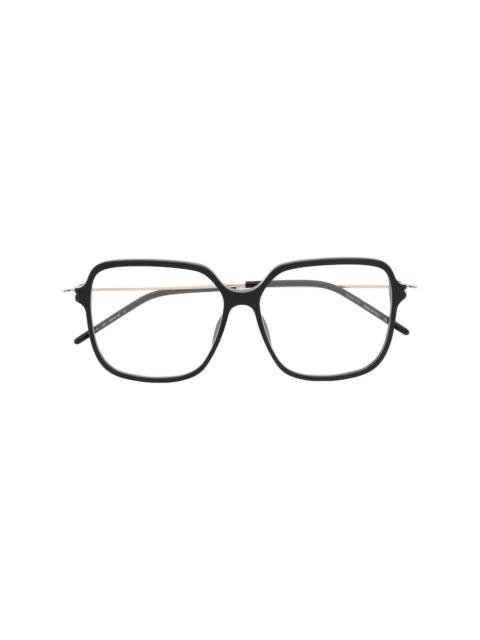 GUCCI 로고 새겨진 정연한 구조 유리