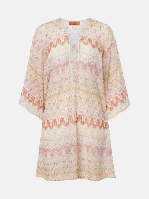 Missoni Lamé beach cover-up