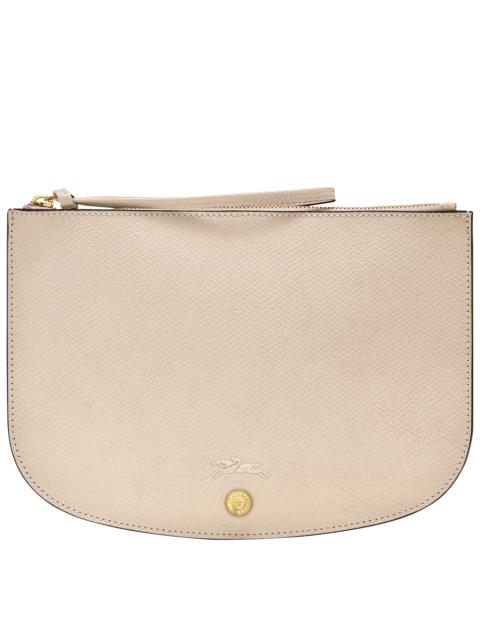Longchamp Épure Pouch Paper - Leather