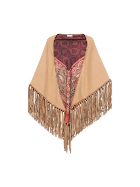 Pierre-Louis Mascia fringed paisley shawl