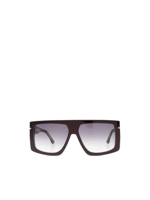 Victoria Beckham rectangle-frame sunglasses
