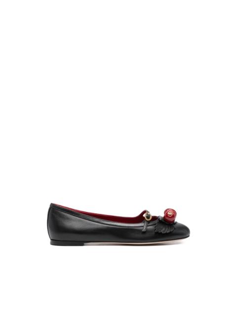 Valentino cherryfic ballet flats
