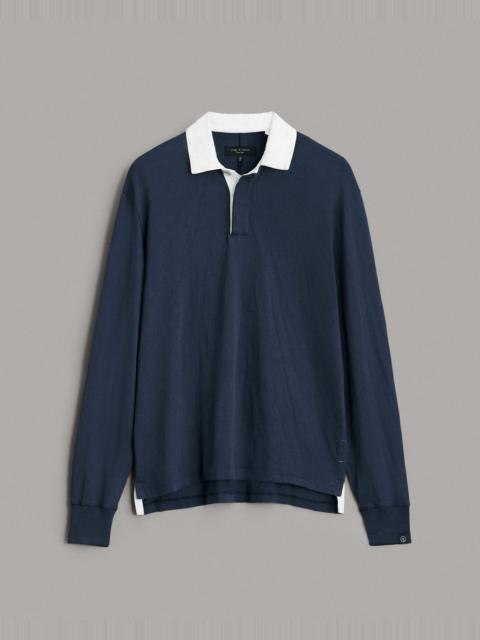 rag & bone Garment Dye Cotton Rugby
Classic Fit Polo
