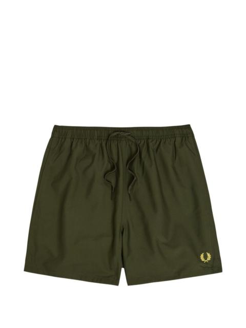 Fred Perry drawstring swim shorts
