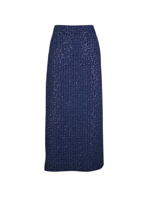 MICHAEL KORS sequined midi skirt