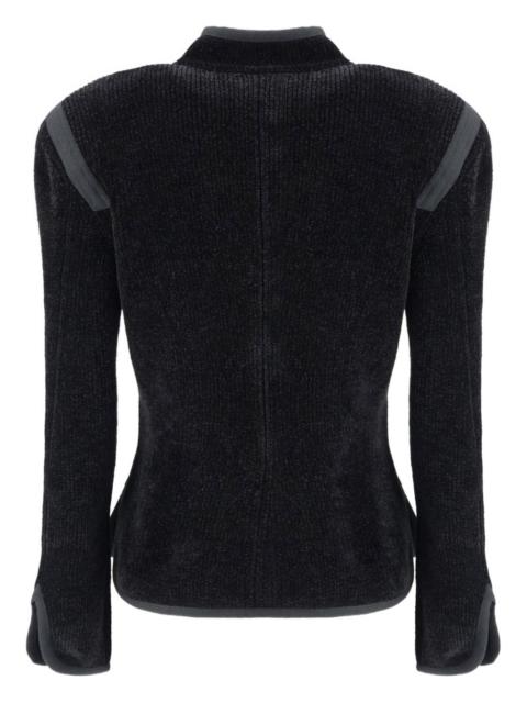 GIORGIO ARMANI decorative button silk blazer