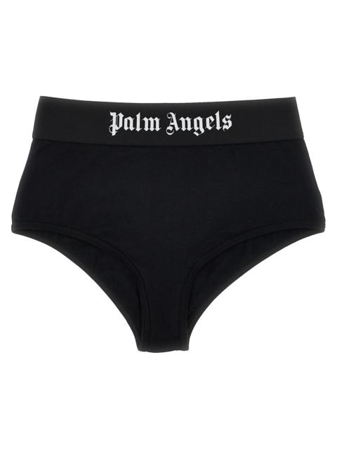 Palm Angels Logo Tape Underwear, Body Black