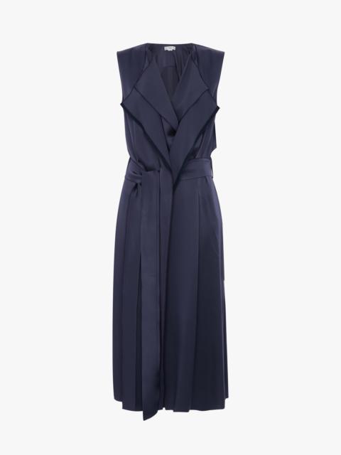 Victoria Beckham Sybil Midi Dress In Eclipse