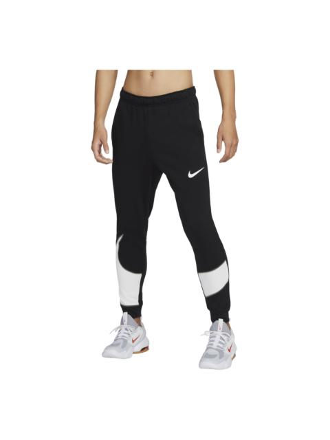Nike Nike 드리프 조깅 바지 '블랙 화이트'FB8578-010
