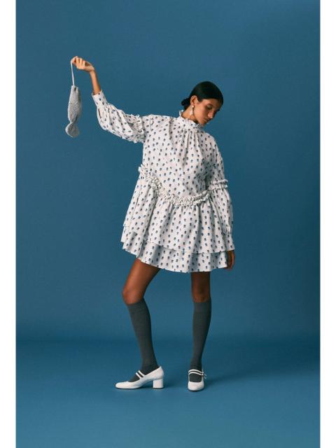 SHRIMPS Irene Dress - Delft Flower