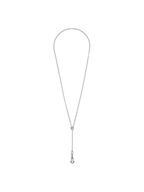 Ann Demeulemeester Silver Tinne Pearl Necklace