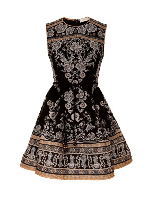 Zimmermann BALANCE PEPLUM MINI DRESS