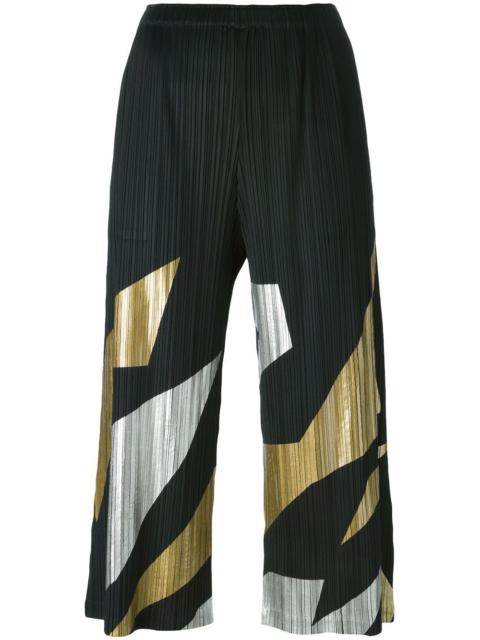 Pleats Please Issey Miyake pleated culottes