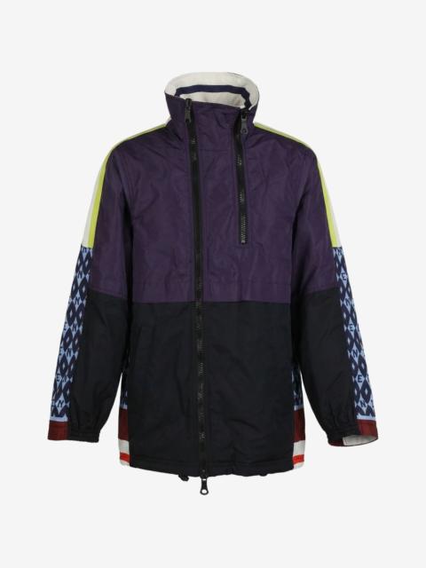 Valentino patterned zipped coat