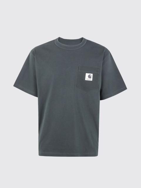 sacai T-shirt men Sacai X Carhartt Wip
