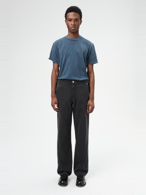 Our Legacy Trucker Trouser Ash Black Reborn Canvas