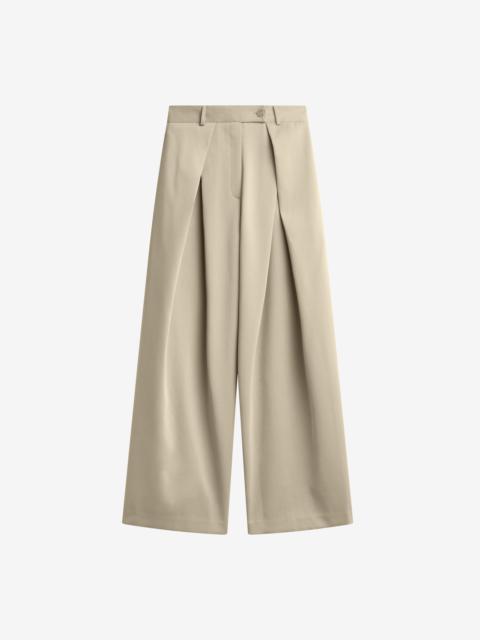 The Frankie Shop Avray Pleated Trousers - Beige