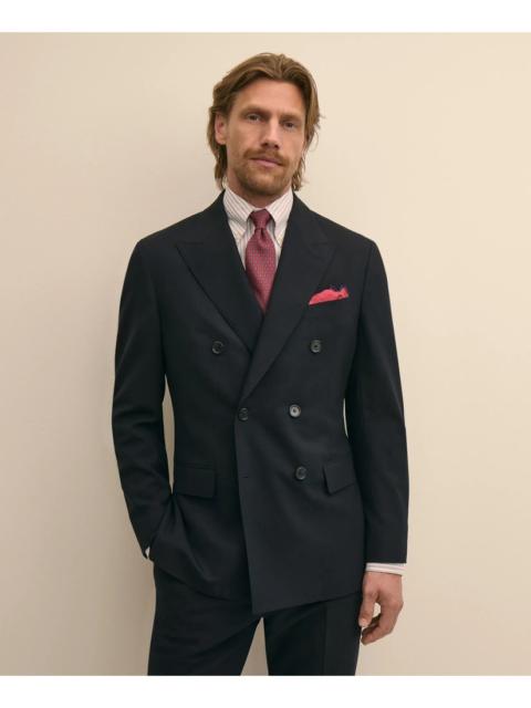 Brooks Brothers Brooks Brothers Explorer Collection Slim Fit Wool Double-Breasted Suit Jacket