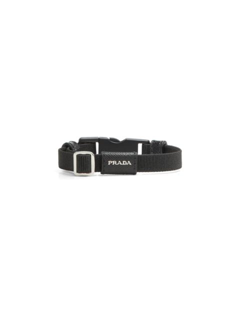 Prada Elasticized bracelet with side-release buckle