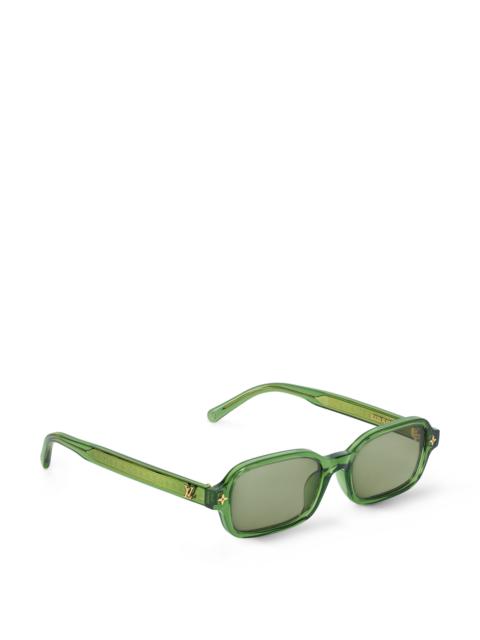 Louis Vuitton LV Aura Low Rectangle Sunglasses
