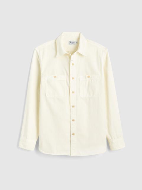 Madewell Work Shirt in Cotton