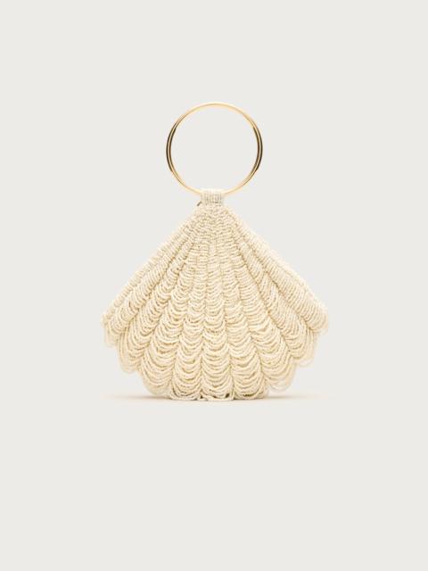 J.CREW Beaded shell bag