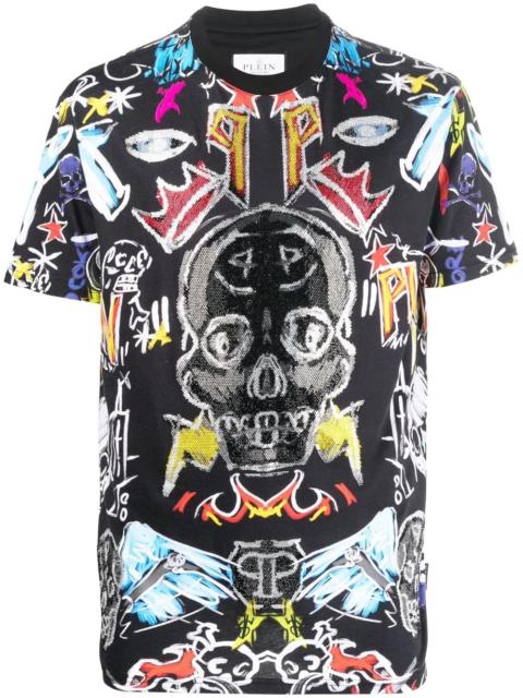 PHILIPP PLEIN graphic print T-shirt