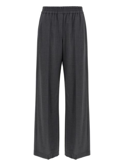 Brunello Cucinelli elastic-waistband trousers