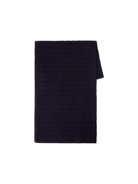OFFICINE GÉNÉRALE wavy-knit scarf