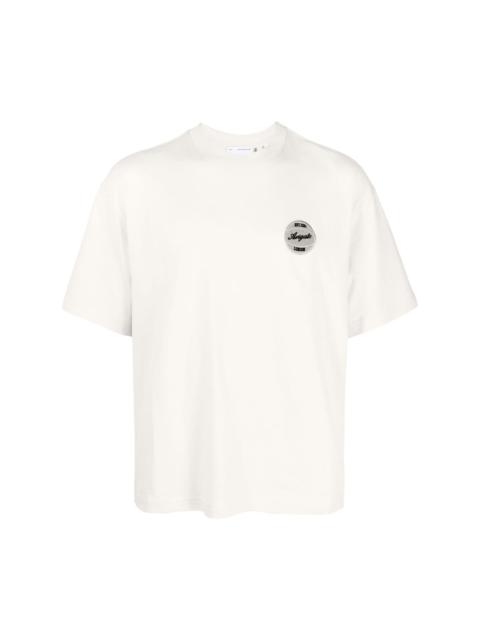 logo patch organic cotton T-shirt