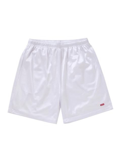 Supreme Supreme Small Box Baggy Mesh Short SS24 White