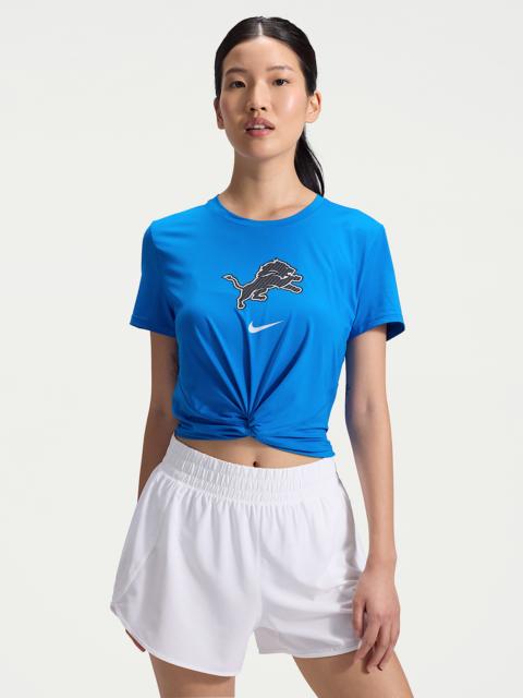 Nike Detroit Lions Rivalries Collection One Classic Twist Women's Nike Dri-FIT NFL T-Shirt