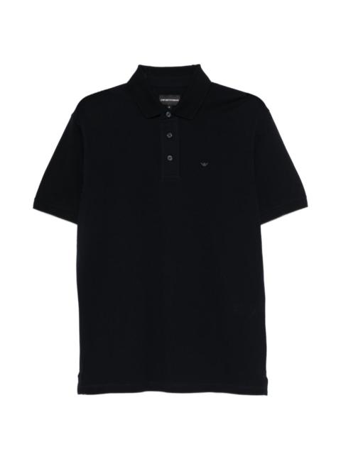 EMPORIO ARMANI logo-detail polo shirt