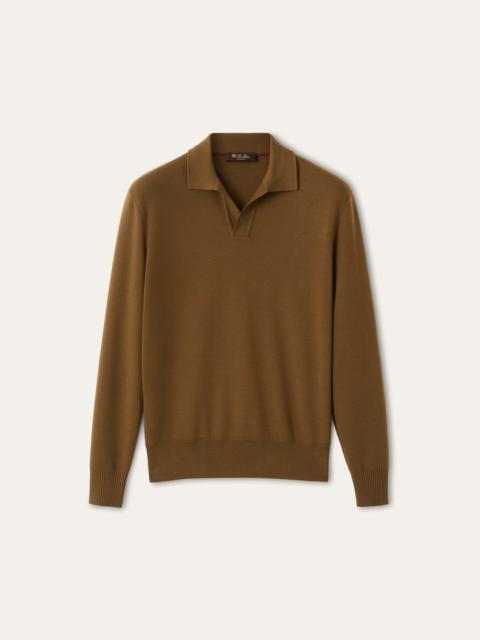 Loro Piana Buttonless Polo-shirt