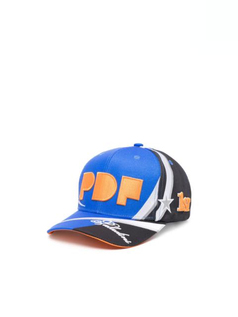PDF logo-embroidered cap
