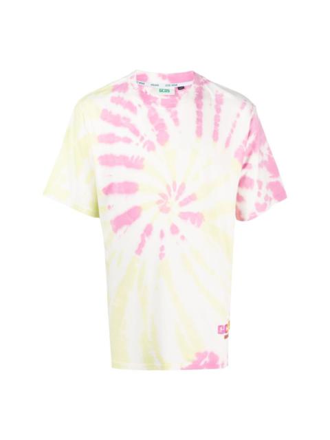 GCDS tie-dye print T-shirt