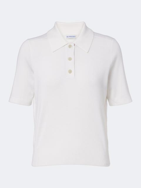 Burberry Wool polo shirt