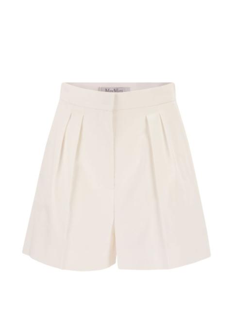 Max Mara high-waisted pleated shorts