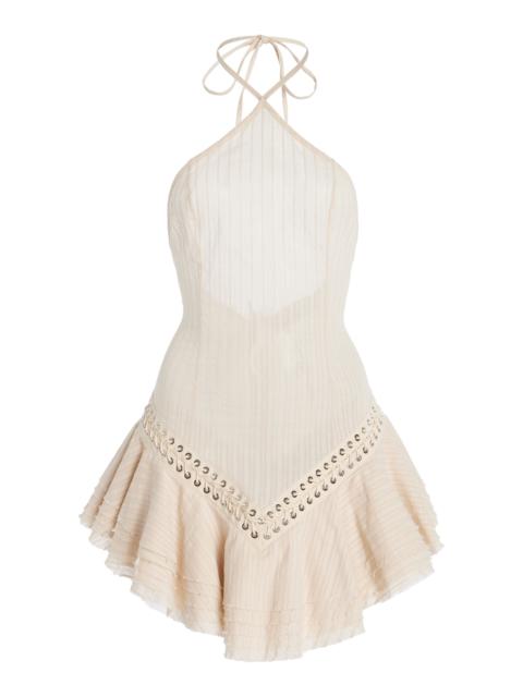 LUDOVIC DE SAINT SERNIN Cotton Dress neutral