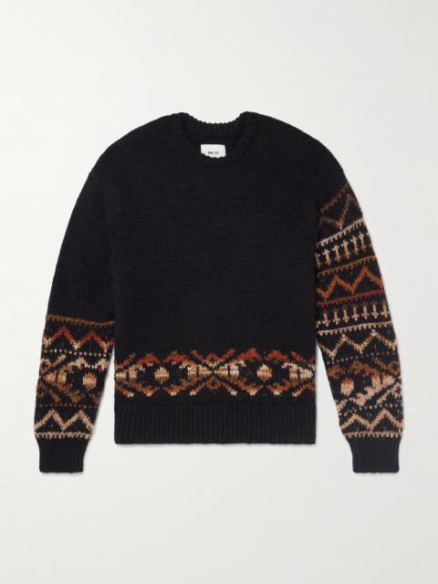 NN07 Emil 60032 Fair Isle Wool-Blend Sweater