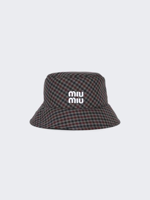 Miu Miu Bucket Hat Granato