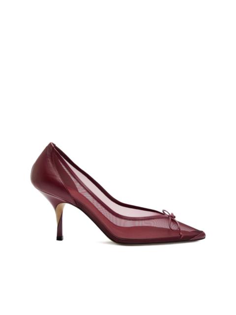 JACQUEMUS Tourni point-toe bow-detail pumps
