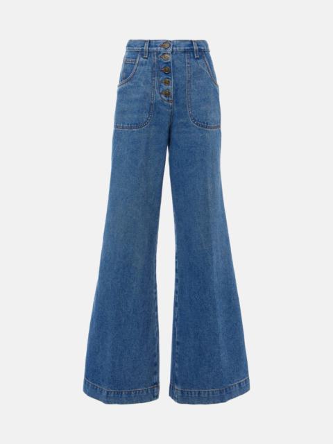 Etro High-rise flared jeans