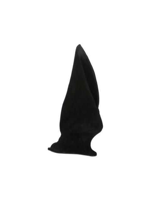 Rick Owens sculpted open-toe leather boots