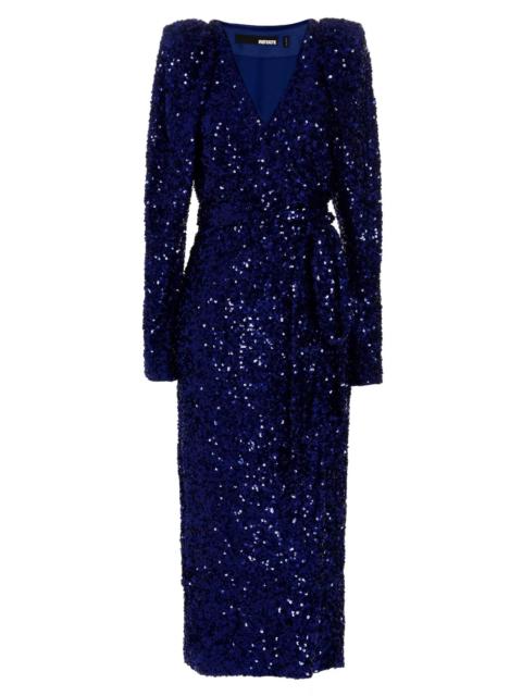ROTATE Sequin maxi dress