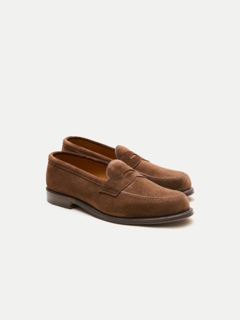 Alden Alden® for J.Crew leisure loafers in suede