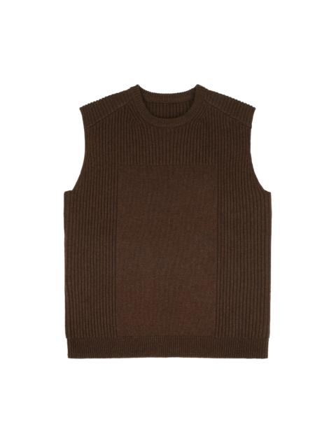 entire studios BLOCK VEST BISON