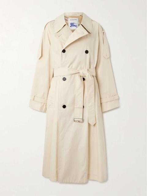 Burberry Belted cotton-gabardine trench coat