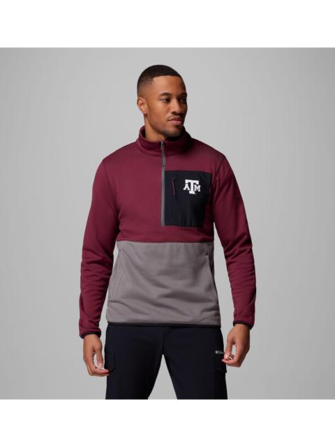 Columbia Men's Collegiate Columbia Hike Half Zip Jacket - Texas A&M